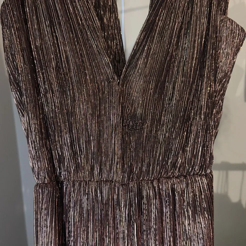 Sabina Musayev Skylar Metallic Tiered Maxi Dress Size XS
(Flaw) - Picture 7 of 8